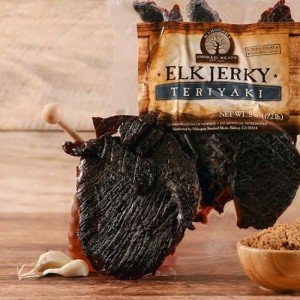 Teriyaki Elk Jerky - 8oz Gourmet Snack