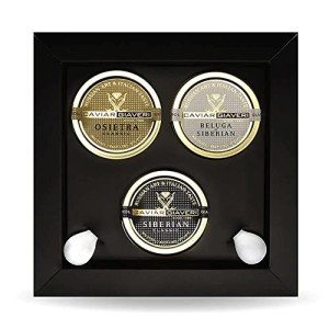 Czar Trilogy Caviar Gift Set – 3 Delicacies
