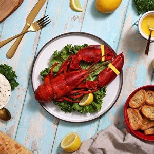 Fresh Live Maine Lobsters - 4 Pack (1.25 LB)