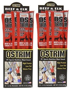 Ostrim Habanero Beef & Elk Snack Sticks - 10 Pack