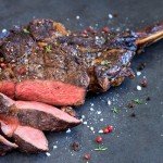 Tomahawk Ribeye Steaks - Australian Wagyu BMS3