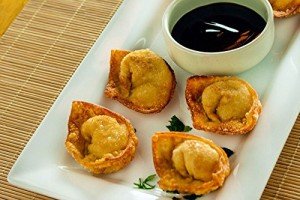 Gourmet Crab Rangoon Seafood Appetizers - 35 Pieces