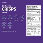 Naked Beef Jerky Crisps - 4 Pack