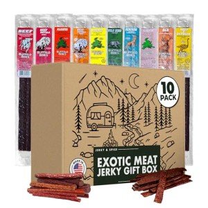 Buffalo Bob's Gourmet Exotic Jerky 10-Pack