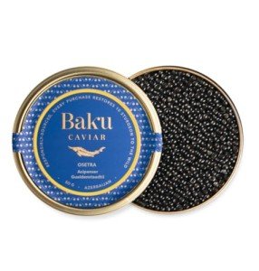 Baku Caviar Premium Osetra Black Caviar 1.76 oz