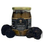 Italian Black Summer Truffle Carpaccio in Olive Oil
