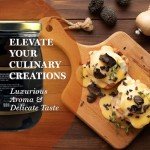 Italian Black Summer Truffle Carpaccio in Olive Oil