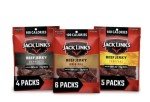 Jack Link's Beef Jerky Bold Variety Pack – Includes Original, Teriyaki and Peppered Jerky, Bulk Protein Snack Pack, Good Source of Protein, Meat Snacks Made with 100% Beef – 1.25 Oz (Pack of 15)