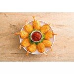 Gourmet kitchn Aqua Star Frozen Breaded Butterfly Shrimp | No Artificial Flavors and Preservatives - Tail on (3 lbs.) (2 Pack)