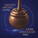 Lindt LINDOR Dark Chocolate Candy Truffles, Dark Chocolate with Smooth, Melting Truffle Center, 50.8 oz., 120 Count