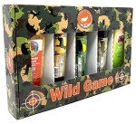 PEARSON RANCH SINCE 1959 Summer Sausage Gift Box Exotic Meat, Slice and Serve Charcuterie Gift Box Includes 3 Summer Sausages (Elk, Venison, & Buffalo) and 2 Wisconsin Cheese Blocks