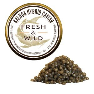 Fresh & Wild | Hybrid Kaluga Caviar | 1 oz or 28 grams | Full Flavor with Notable Minerality | Overnight delivery | Gourmet, Chef-Inspired Ingredients