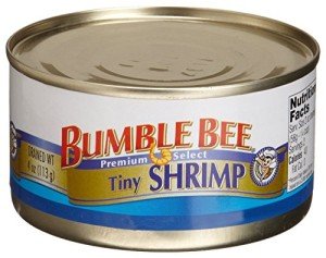 Bumble Bee, Tiny Shrimp, 4Oz Can