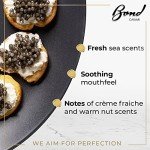 Kaluga Caviar - Redefining Luxury with Exclusive River Beluga Sturgeon Roe, Large Pearl Grains - Ideal for Gifts, Parties & Events. Presented in a 3.5-ounce (100g) Glass Jar