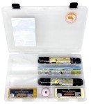 PEARSON RANCH Tacklebox Exotic Meat Gift Set Includes Elk and Venison Summer Sausage, 2 Blocks of Cheese, 2 Meat Sticks, Cheese and Sausage Box - Charcuterie Gift for Him