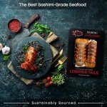 Nordic Catch Wild, Cold Water Atlantic Maine Lobster Tails - Fresh, Individually Frozen Lobster Sustainably Caught in Maine’s North Atlantic Cold Water, Culinary Favorite for Firmness, Texture & Taste (3 Pack)