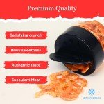 Byait Dried Louisiana Shrimp 5 Oz – Approx. 230 Pieces, Fresh-Caught & Dehydrated for Snacks, Seafood Salad, Pad Thai, Ramen Toppings, or Soup, Premium Wild-Caught Shrimp, MSG-Free, Non-GMO