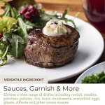 Fresh & Wild | Black Truffle Butter Made with Real Black Truffles | Gluten-Free | For Use With Eggs, Polenta, Pasta, Risotto, or on top of Grilled Meat | 8 oz | Gourmet, Chef-Inspired Ingredients