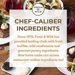 Fresh & Wild | Black Truffle Butter Made with Real Black Truffles | Gluten-Free | For Use With Eggs, Polenta, Pasta, Risotto, or on top of Grilled Meat | 8 oz | Gourmet, Chef-Inspired Ingredients