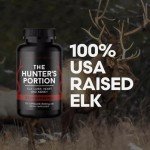 Surthrival: The Hunter's Portion Premium Elk Organ Blend - Elk Organ, Liver, Heart, Kidney Supplement Capsules - Derived from US Sourced Free Range Elk - 120 Capsules (500mg Each)