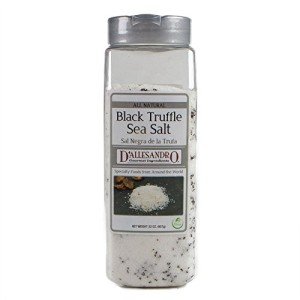 Fine Black Truffle Sea Salt, 32 Oz Jar