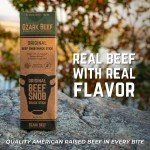 Beef Snob Snack Sticks - Original Flavor - 1 Ounce Snack - 20 Meat Sticks Per Box - High Protein Snack, Sugar Free Snack, Keto Friendly, Gluten Free Jerky Sticks