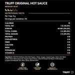 TRUFF Hot Sauce, Gourmet Hot Sauce with Ripe Chili Peppers, Black Truffle, Organic Agave Nectar, An ultra unique Flavor Experience in a 6 oz Bottle (2 Pack)