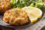 New York Steak & Seafood Frozen Maryland Lump Crab Cakes - Premium Easy to Cook 3oz. Each Crab Cakes
