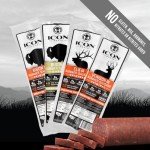 ICON Meats Summer Sausage Sampler Pack - Assorted Flavors of Bison, Elk, Venison, and Pork - 4 Pack of Individually Wrapped Meat Sausages, 1 Per Flavor - All Natural, High Protein, Low Calorie