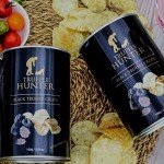 TruffleHunter - Black Truffle Potato Chips, Gourmet Snack - 3.53oz x 3