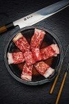 Riviera Seafood Club A5 Japanese Wagyu Thin Sliced Ribeye Beef | Exceptional Fat Marbling | Fast Overnight Shipping (1.0)