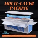 OCEANZEN:Premium Alaskan Largest Size Snow Crab Legs(Approximately 10-12 oz per cluster) (4LBS)