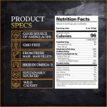 New York's Delicacy, Gourmet Collosal Size 6/8, Ecuadorian Shrimps - [1 x 2 Pound][2 Pound] - Wild Caught, 100% Natural,High in Protein and Essential Amino Acids, Ready to cook - frozen seafood