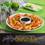 New York's Delicacy, Gourmet Collosal Size 6/8, Ecuadorian Shrimps - [1 x 2 Pound][2 Pound] - Wild Caught, 100% Natural,High in Protein and Essential Amino Acids, Ready to cook - frozen seafood