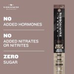 Ribbonwire Ranch Beef Jerky Snack Sticks - Made with Organic Beef, Pasture Raised, High Protein Snack - Healthy, Low Carb, Gluten-Free, Nitrate Free, Perfect for On-the-Go & Keto Diets (1 Count (Pack of 24), Original)