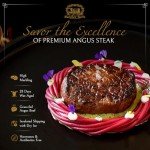 Butcher Barn Grade A5 Japanese Wagyu Filet Mignon Steak Without Bone, Always Fresh Thick Cut, Skin-Packed 100% Authentic A5 Wagyu Steak from Kagoshima Reserve - Great Gift, 40 Hours Shipping (2 x 8 ounce) (8 Ounce, (Pack of 2), A5 Filet Mignon)