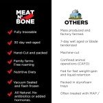 Meat n Bone Premium Wagyu Steak Sampler 5-Pack: A5 Miyazaki-Gyu, Japanese F1, Colorado Wagyu, Wagyu-Angus Cross & USDA Prime Ribeye