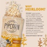 Heirloom Truffle Mini Popcorn by Pipcorn - 1oz 24pk - Healthy Snacks, Gluten Free Snacks, Snack Packs, Heirloom Corn, Black Truffle
