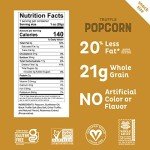 Heirloom Truffle Mini Popcorn by Pipcorn - 1oz 24pk - Healthy Snacks, Gluten Free Snacks, Snack Packs, Heirloom Corn, Black Truffle
