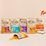 Heirloom Truffle Mini Popcorn by Pipcorn - 1oz 24pk - Healthy Snacks, Gluten Free Snacks, Snack Packs, Heirloom Corn, Black Truffle