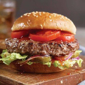 Premium Classic Beef Steak burgers, 12 count, 4.5 oz each - Vacuum Sealed Restaurant-Quality Beef and Cooking Instructions from Kansas City Steak Company. A Grill Ready True American Classic.