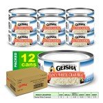 GEISHA Fancy White Crab Meat 6OZ. (Pack of 12), Swimming Crab| Hand Packed － Good Source of Protein － Wild Caught －Carefully Selected
