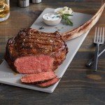 Premium long-bone Tomahawk Ribeye Steaks - A Perfect Delight for Special Moments with Cooking Instructions from Kansas City Steaks (4 Tomahawk Steaks, 34 oz each)