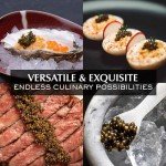 PETRUSCO Royal Ossetra - Premium Black Caviar - Fresh Gourmet Sturgeon Fish Roe in a Sealed Metal Tin 30g (1oz) - Rich, Buttery Flavor, Sustainably Sourced and Perfect for Fine Dining