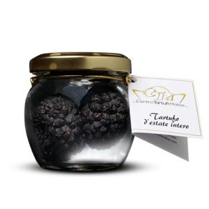 Centro Tartufi Molise Tartufo nero d’estate intero, Whole Black Summer Truffle, 35 grams (1.23 oz), Product Imported From Italy, Premium and Gourmet Truffles (35 g (1.23) oz with Slicer)