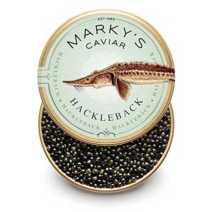 MARKY'S Hackleback Black American Caviar - 3.5 oz / 100 g - Premium Malossol Black Roe - GUARANTEED OVERNIGHT