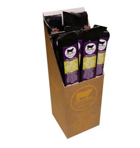 Valley View Wagyu All Natural Sweet Garlic & Onion Flavored Beef Stick, Hickory Smoked, Premium Wagyu Meat Snack (10, Count)