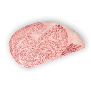 A5 Japanese Wagyu Ribeye Steaks - Premium A5 Grade 100% Wagyu Ground Beef, Gourmet Food Featuring Exquisite Beef Ribeye from Mizayaki, Hokkaido, Kagoshima, Kobe Japan (24 oz)