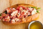Maine Lobster Rolls | 4 Pack | 1 lb Lobster Meat | Includes Fresh Lobster, Brioche Buns, Clarified Butter & Spice Blend | Gourmet Seafood | All Fresh