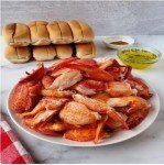 Maine Lobster Rolls | 4 Pack | 1 lb Lobster Meat | Includes Fresh Lobster, Brioche Buns, Clarified Butter & Spice Blend | Gourmet Seafood | All Fresh